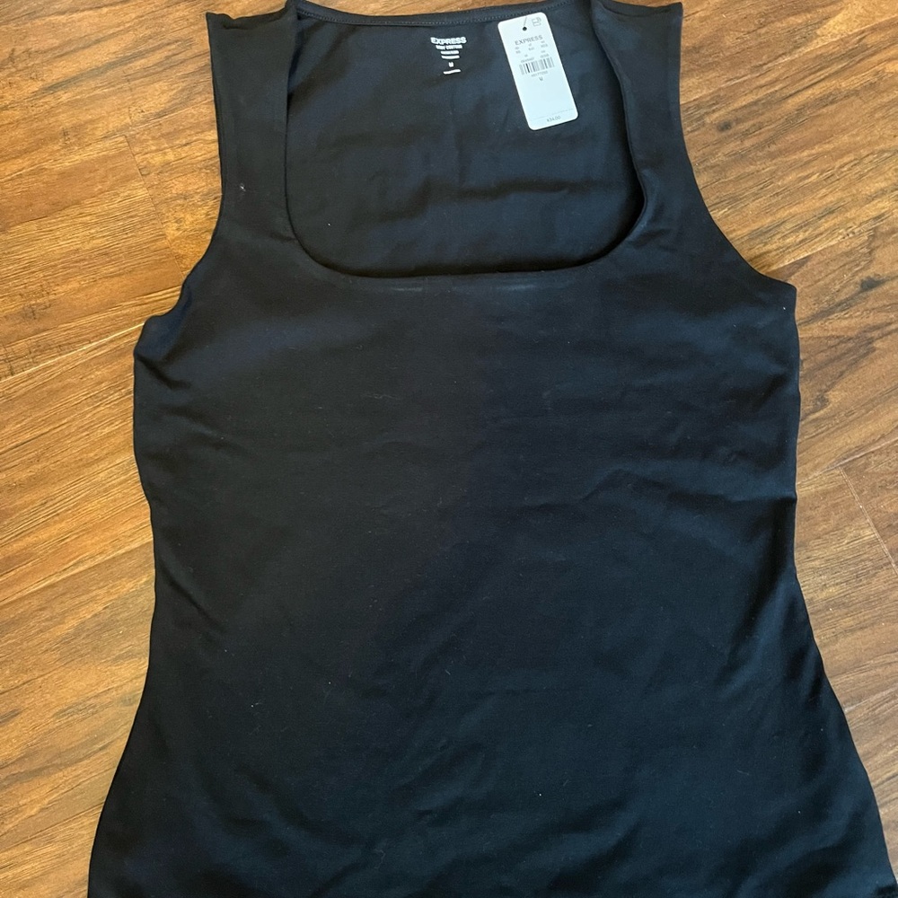 Elegant Black Sleeveless Tank Top